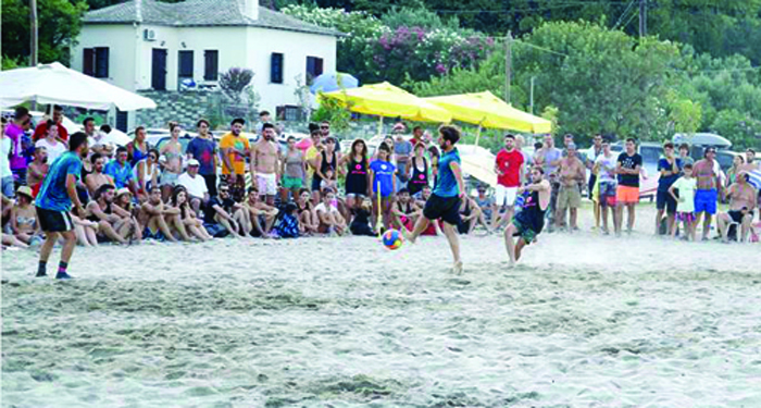 Τουρνουά Beach Soccer στο Καστρί Λουτρό